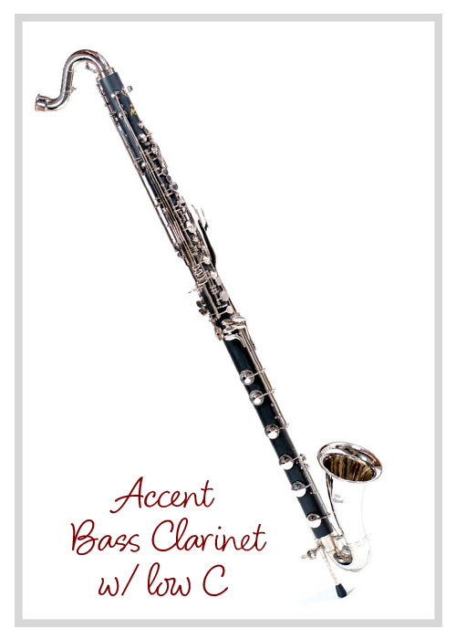 Accent Bass Clarinet with range to low C