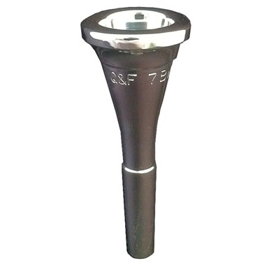 silver plated french horn mouthpiece