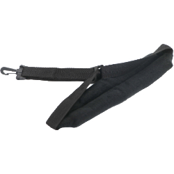 Black Q and F Saxophone Neckstrap