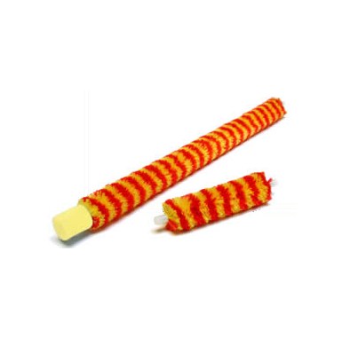 Orange and yellow HW pad saver for flute
