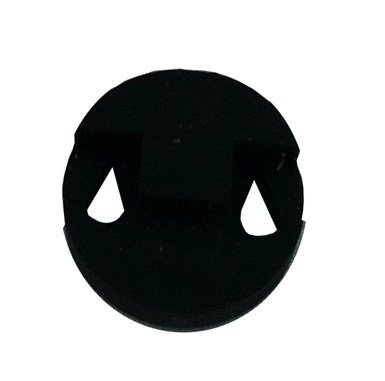 black rubber bass mute