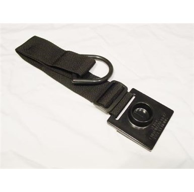 woven strap with attached anchor for cello