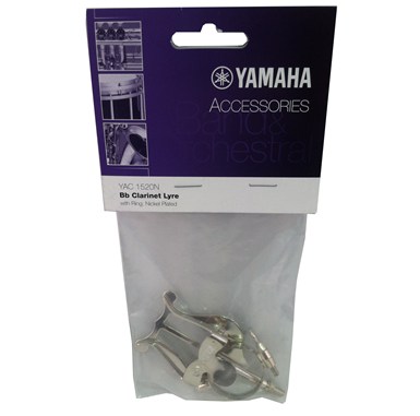 Bag containing Yamaha YAC1520N nickel-plated Clarinet Lyre with ring