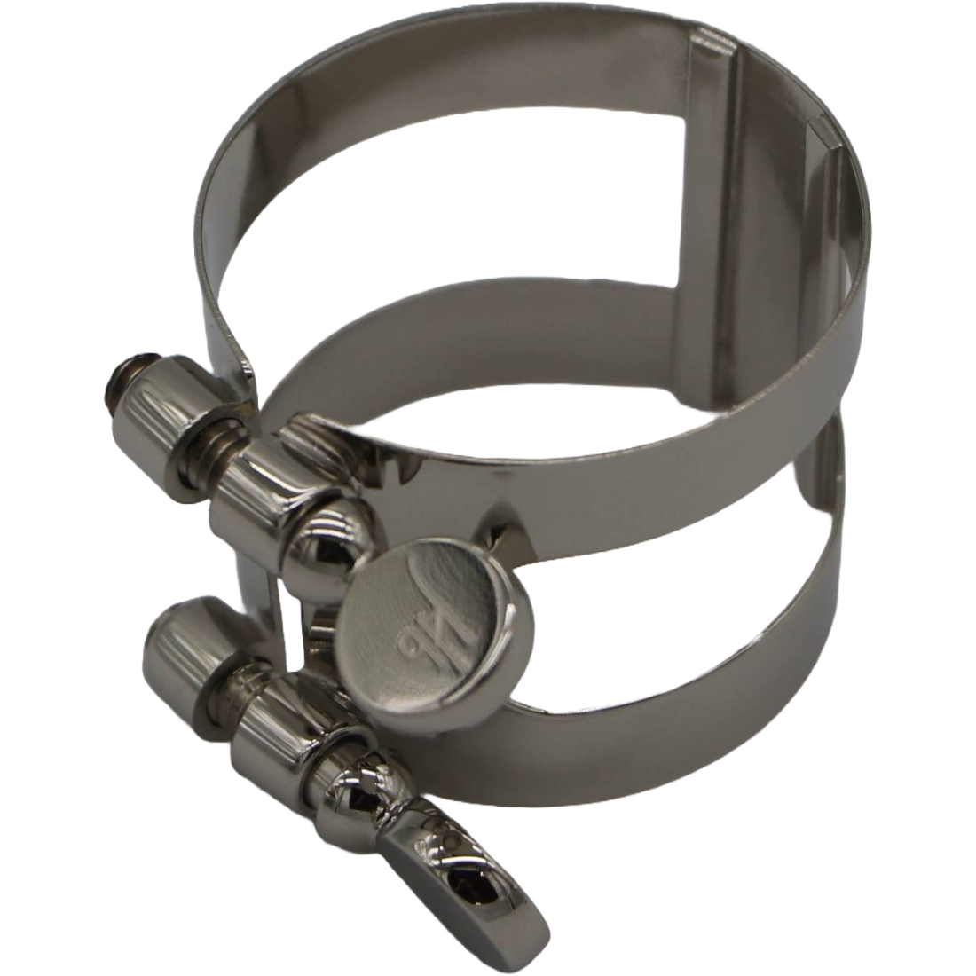 Nickel plated Bonade Tenor Saxophone ligature