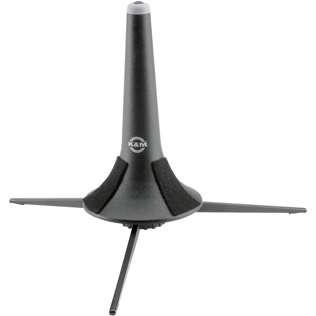K&M 3 Leg Trumpet Stand - black, metal