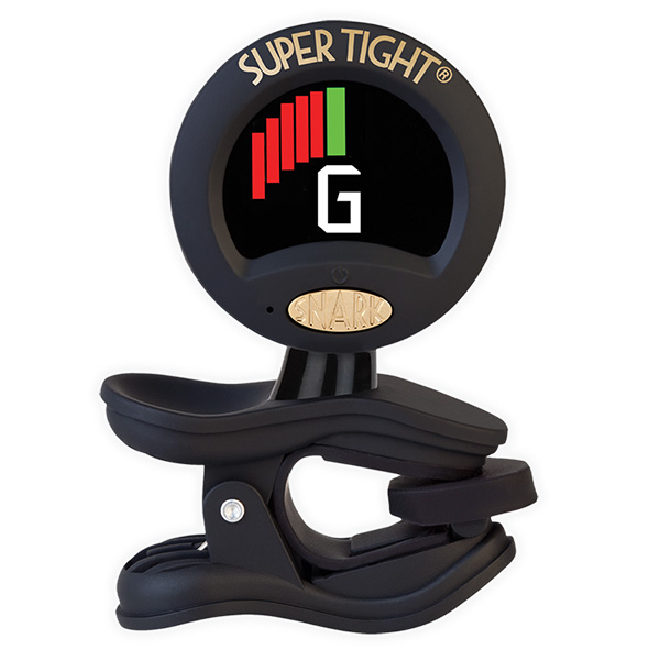 Black Snark St8 clip on tuner with digital display