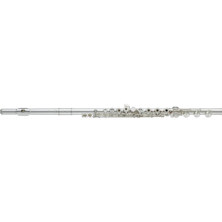 Silver Yamaha Flute model 777HCT