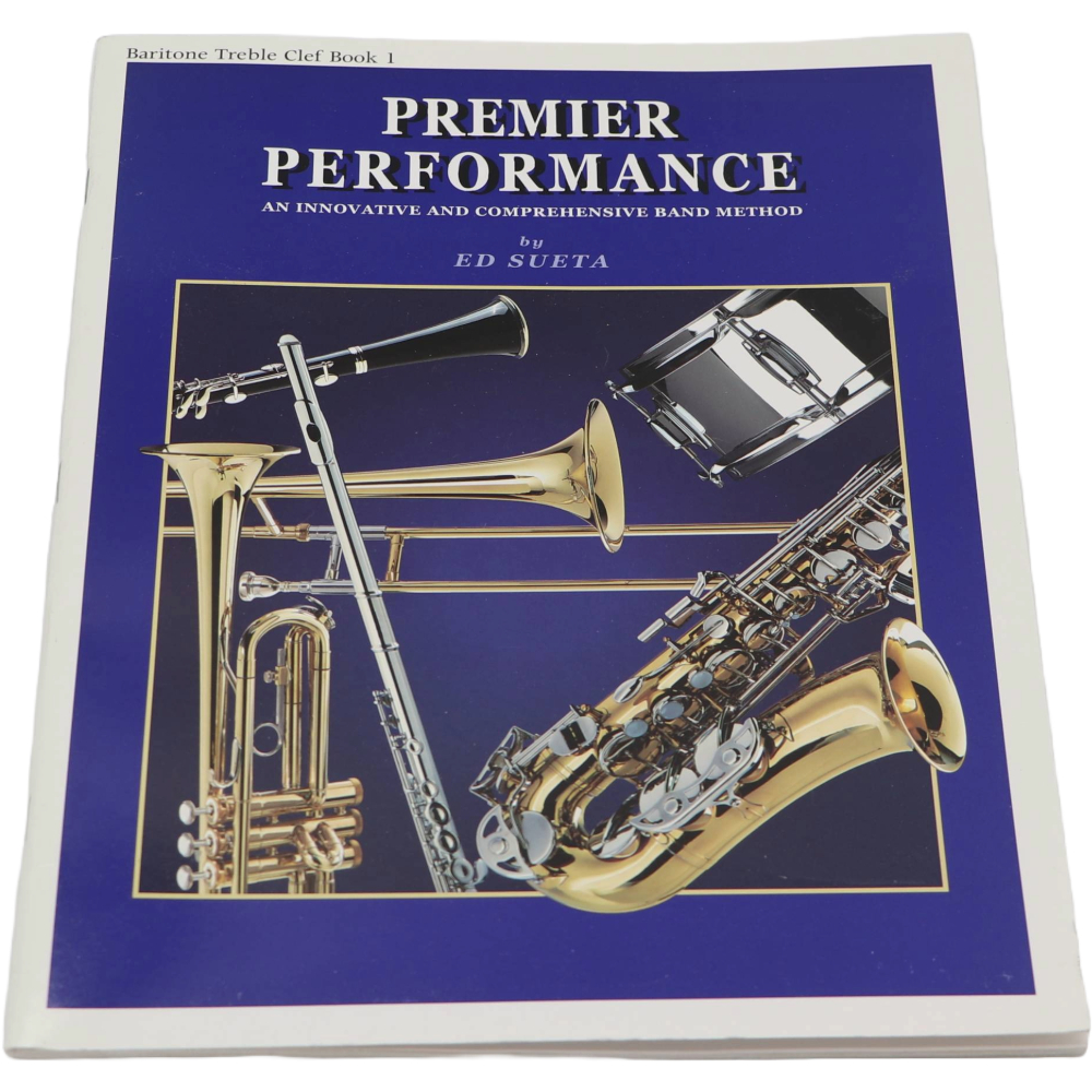 Deep blue method book titled Premiere Performance