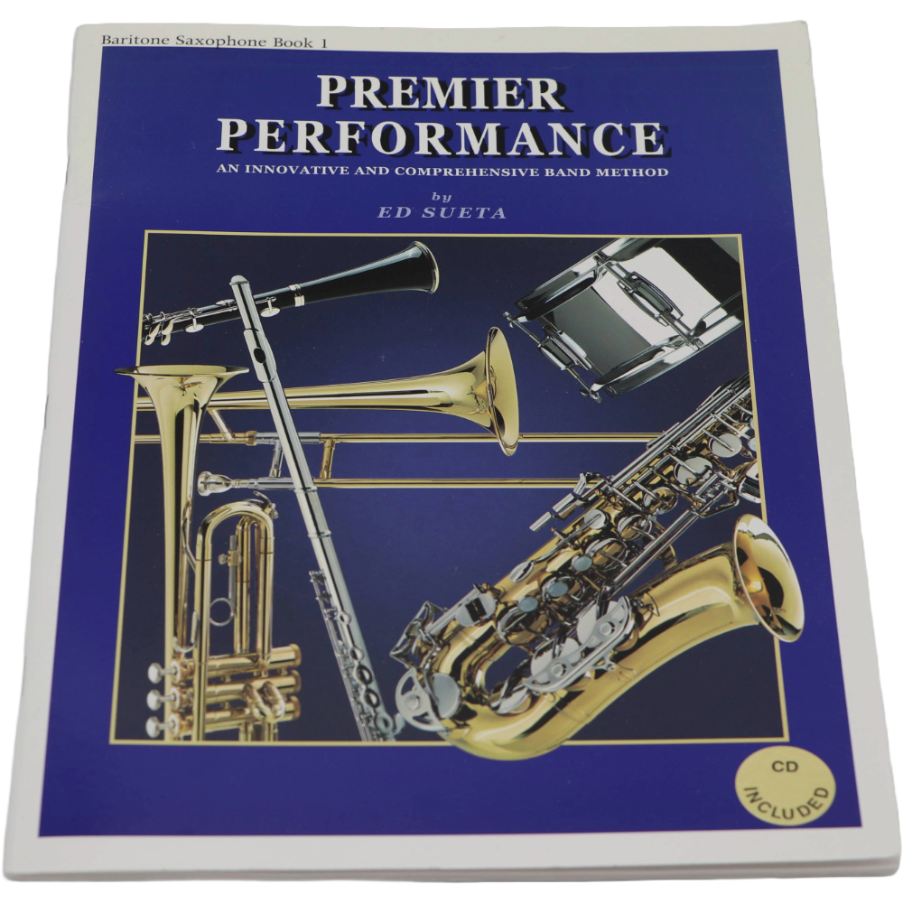 Deep blue method book titled Premiere Performance