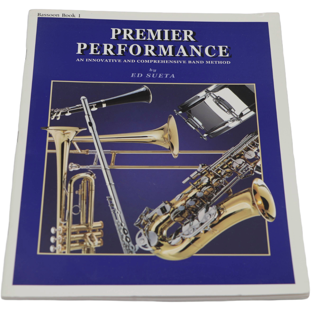 Deep blue method book titled Premiere Performance