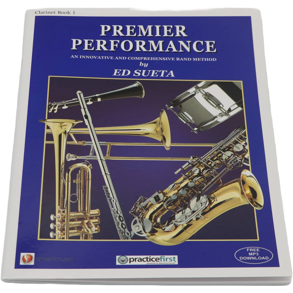 Deep blue method book titled Premiere Performance