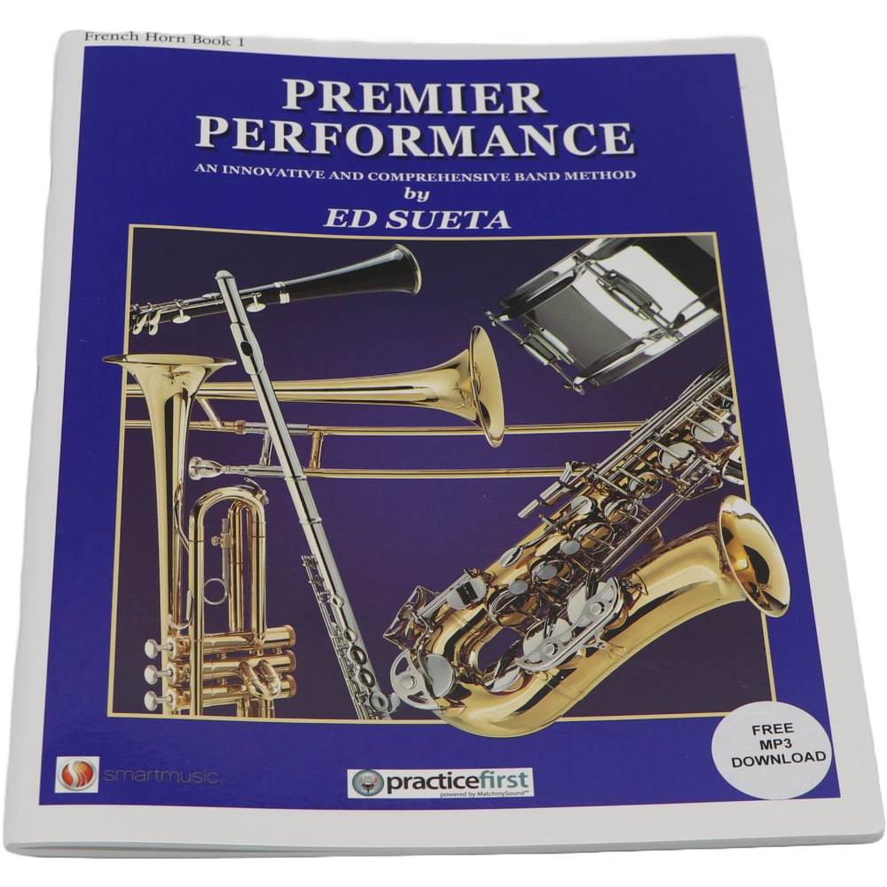 Deep blue method book titled Premiere Performance