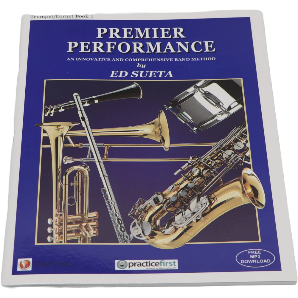 Deep blue method book titled Premiere Performance