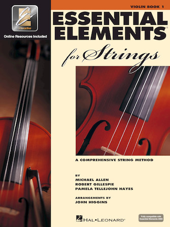 Violin version of Essential Elements for Strings Book 1 method book