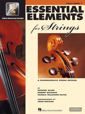 Cello version of Essential Elements for Strings Book 1 method book