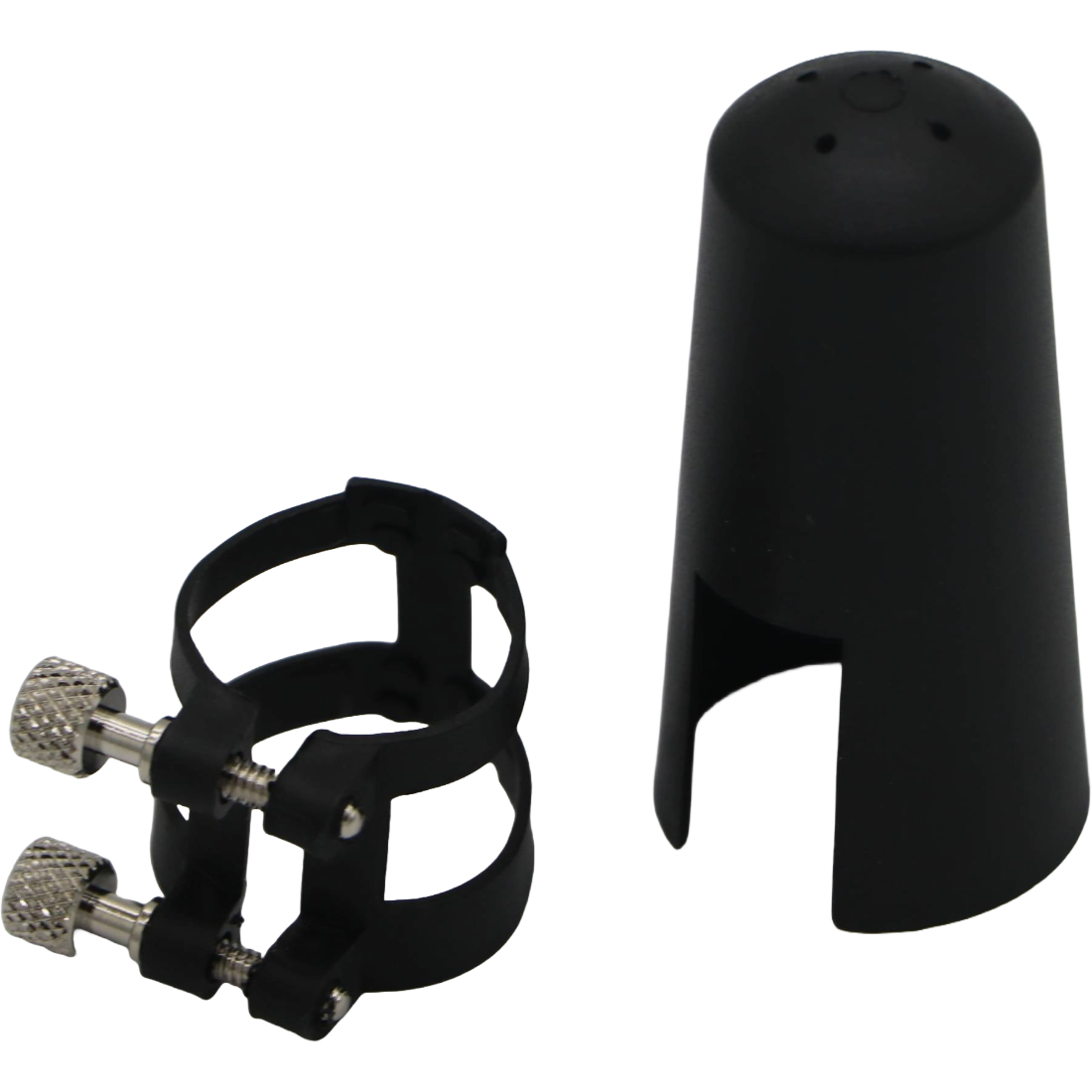 Black Luyben ligature and cap