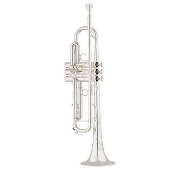Shires TRCMW Trumpet in silver finish