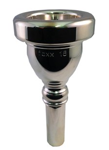 silver plated tuba mouthpiece