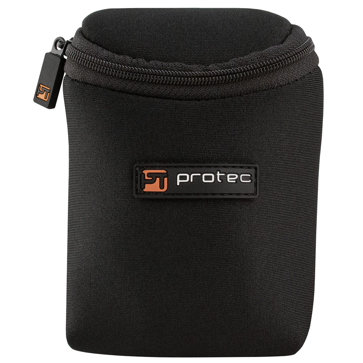 Black neoprene mouthpiece pouch