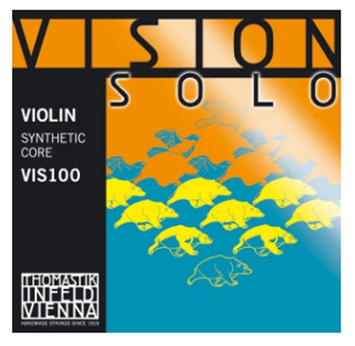 vision titanium solo full size violin string set