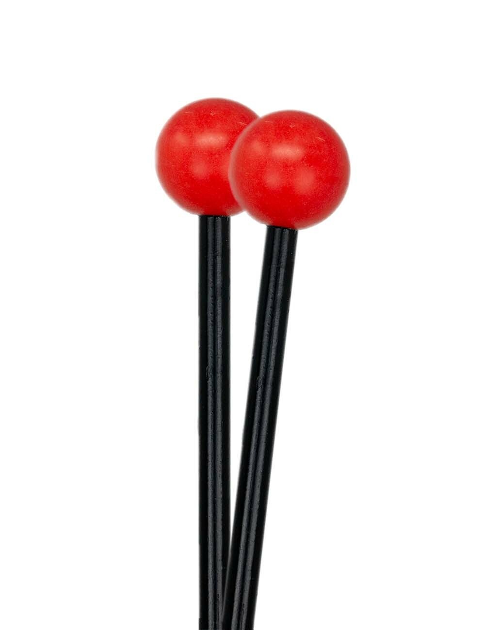 red poly xylo mallets