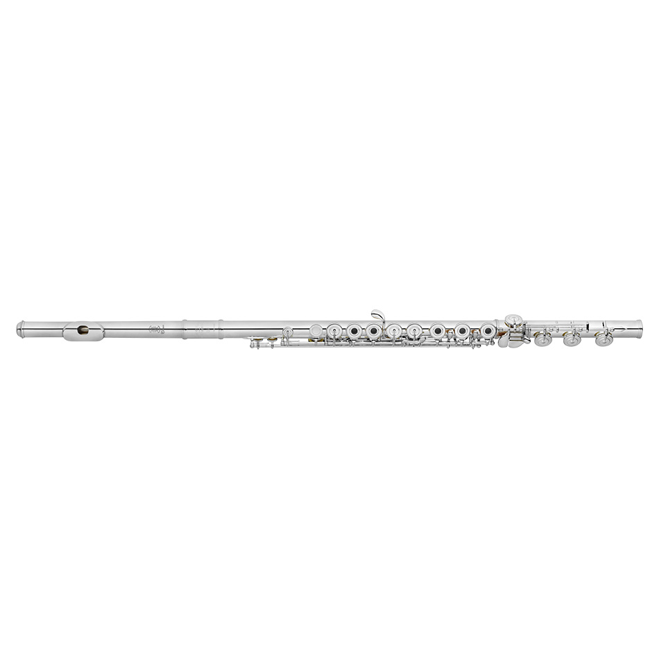 Silver Haynes Q2 model flute