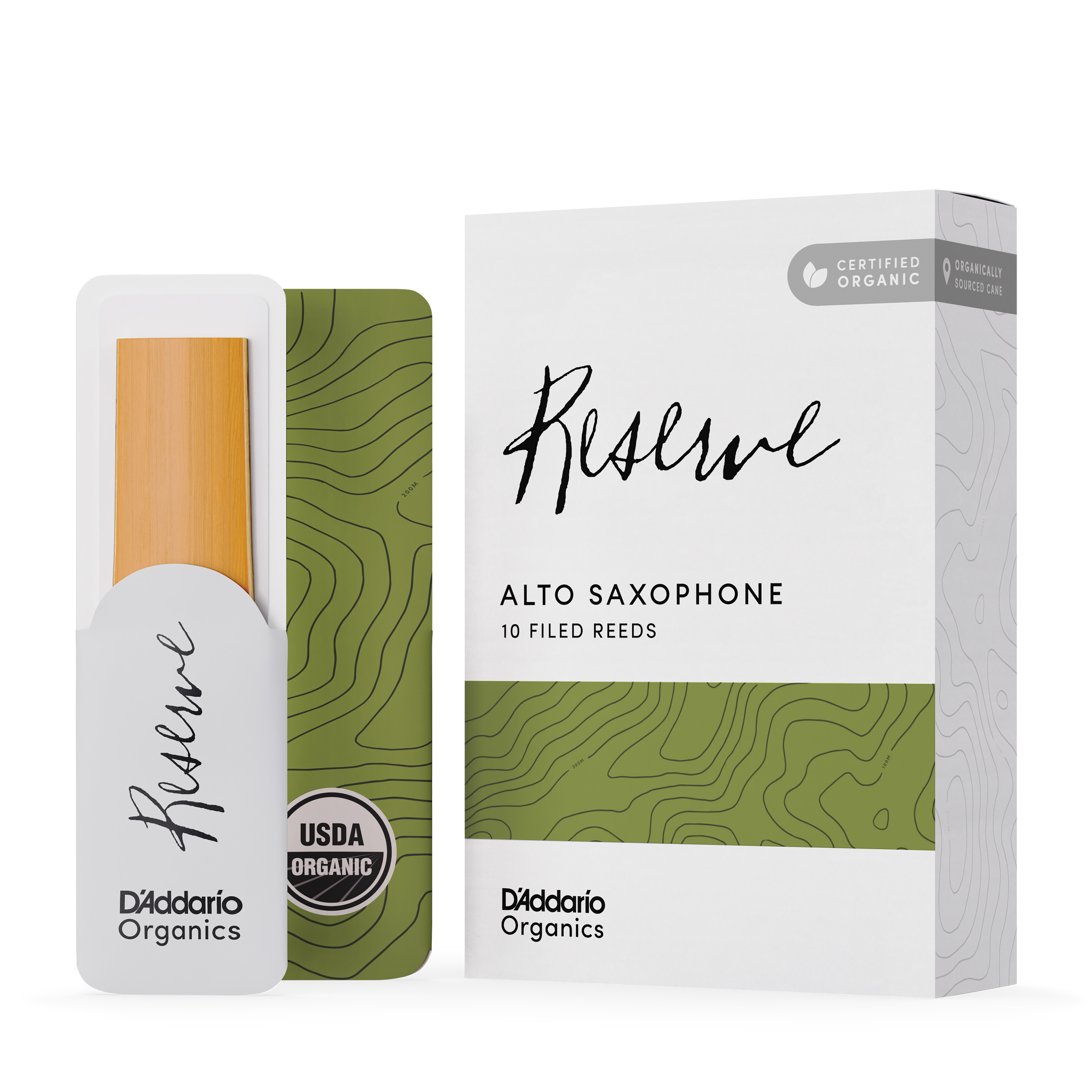 organic reserve alto saxophone reeds