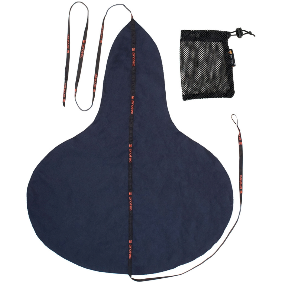 Navy blue Pro Tec microfiber swab for alto or tenor saxophone