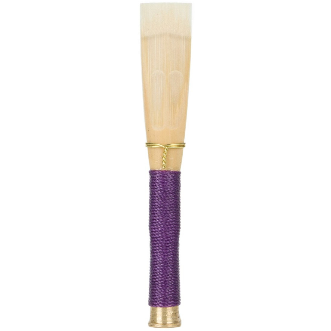 Jones Artist series English Horn Reed cane wound with purple string - strength of Medium Hard