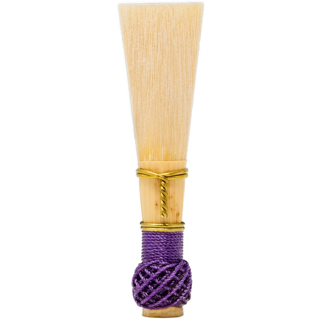 Jones Artist series Bassoon Reed cane wound with purple string - strength of Medium Soft
