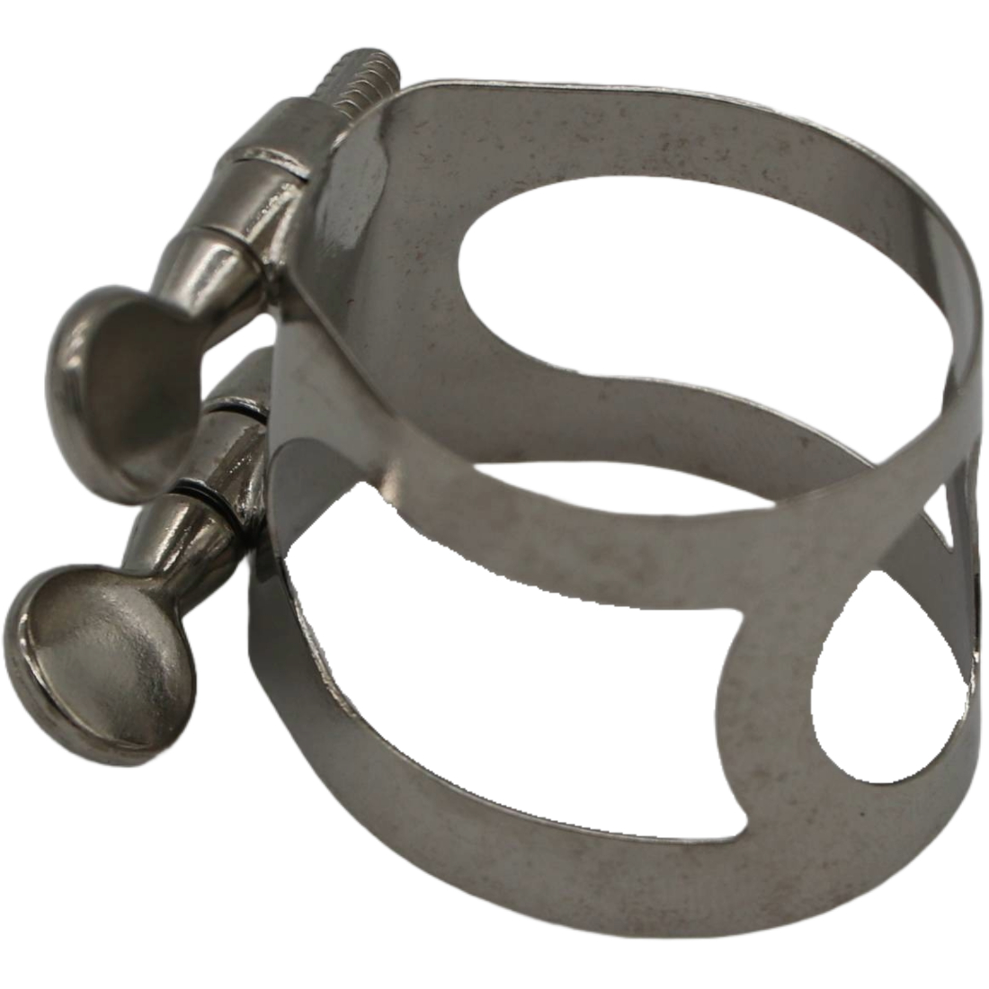 Silver American Plating mid-size baritone saxophone ligature