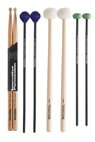 assorted Innovative Percussion stick pack
