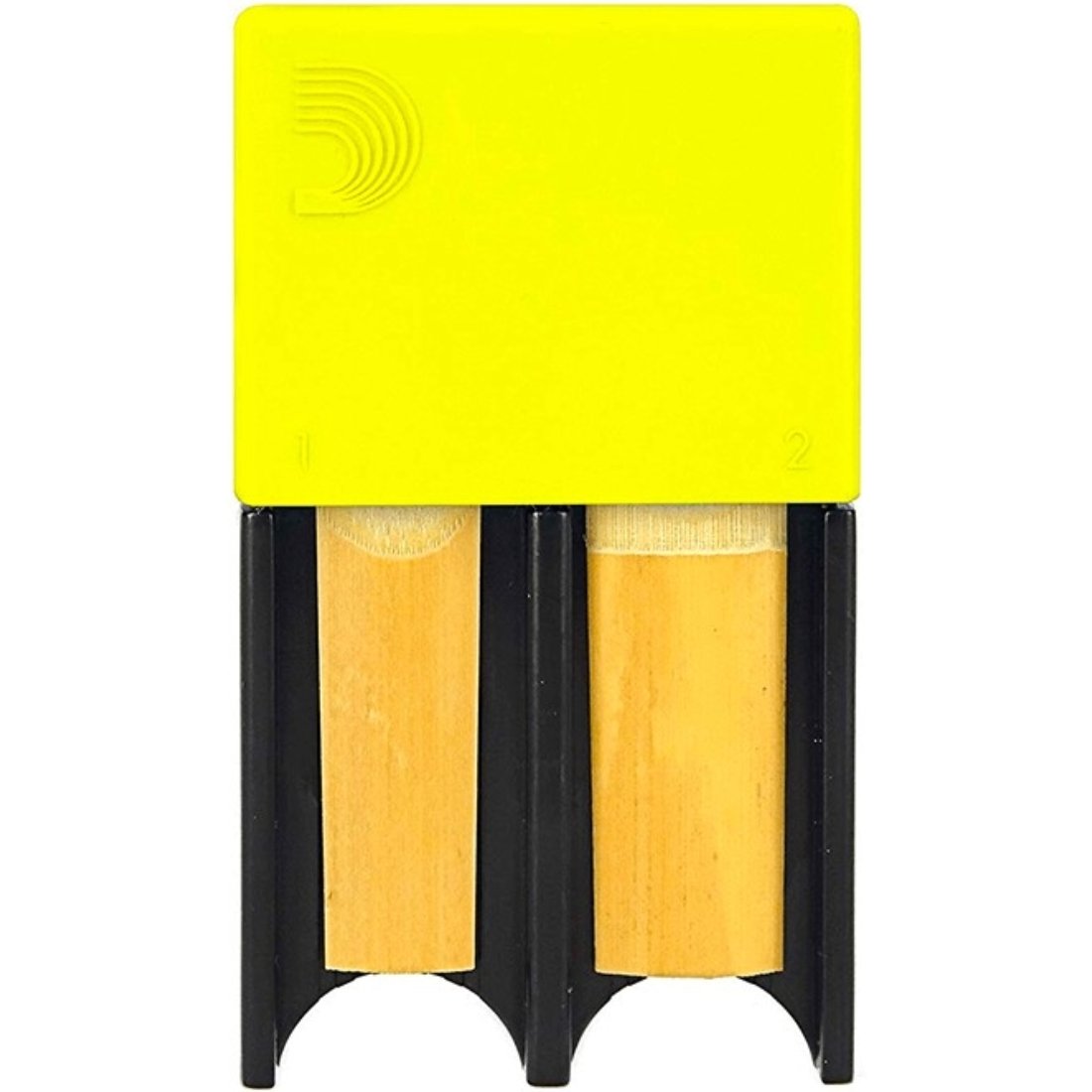 Black and yellow D'addario reed guard
