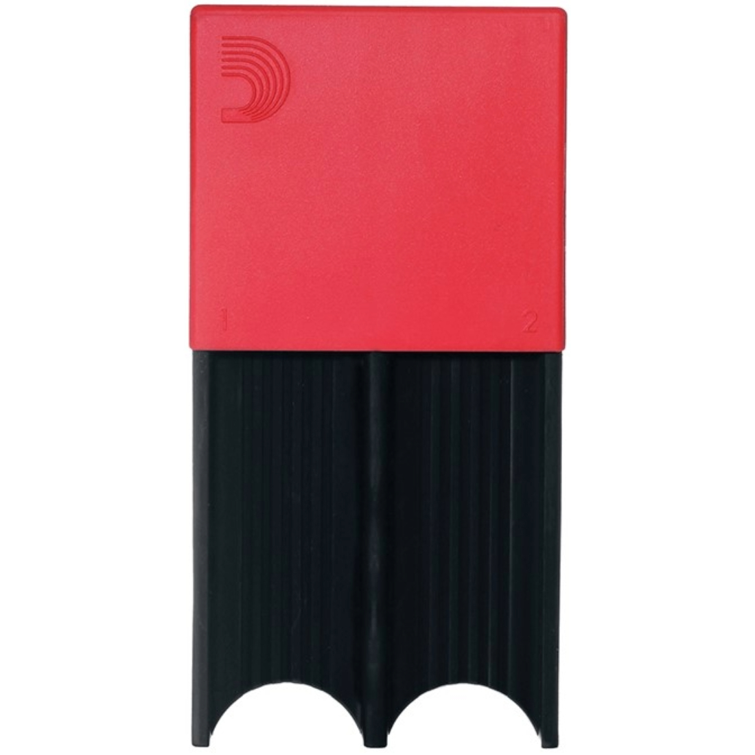 Black and red D'addario reed guard
