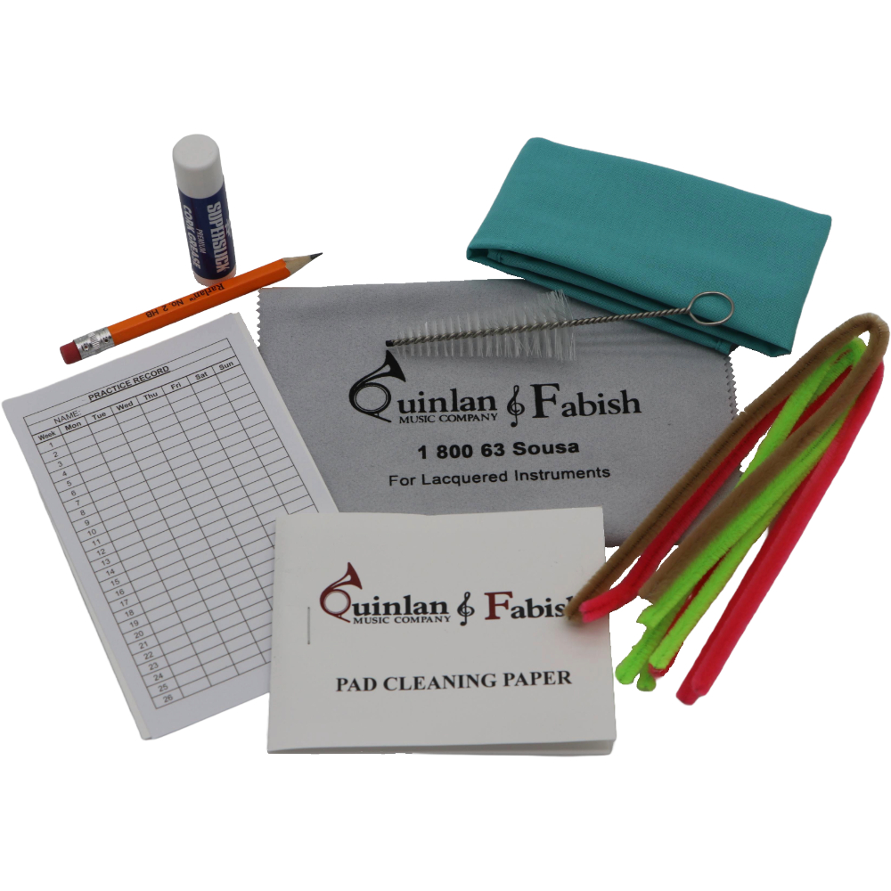 Assorted items for Q and F maintenance kit - Clarinet