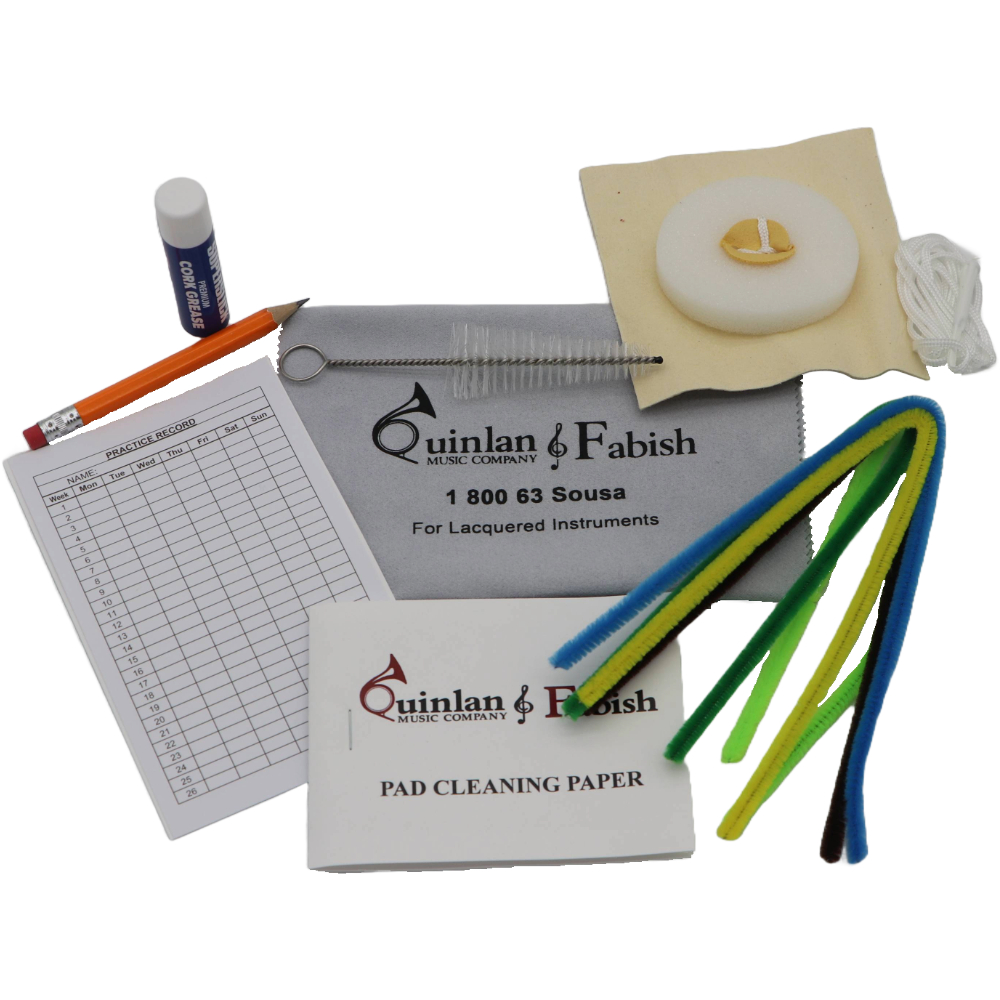 Assorted items for Q and F maintenance kit - Saxophone
