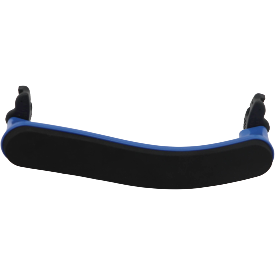 blue full size violin shoulder rest