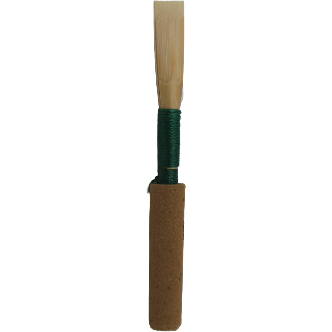 Emerald Cane Oboe Reed with green thread - Medium hard