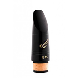 Black rubber Vandoren B45 b-flat Clarinet mouthpiece