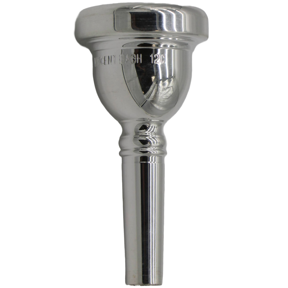 Silver Vincent Bach Trumpet Mouthpiece