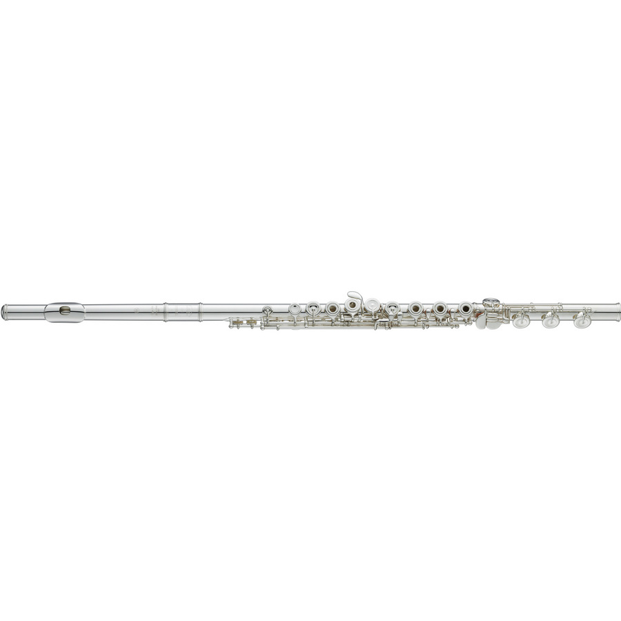Silver Yamaha Flute model 577HCT