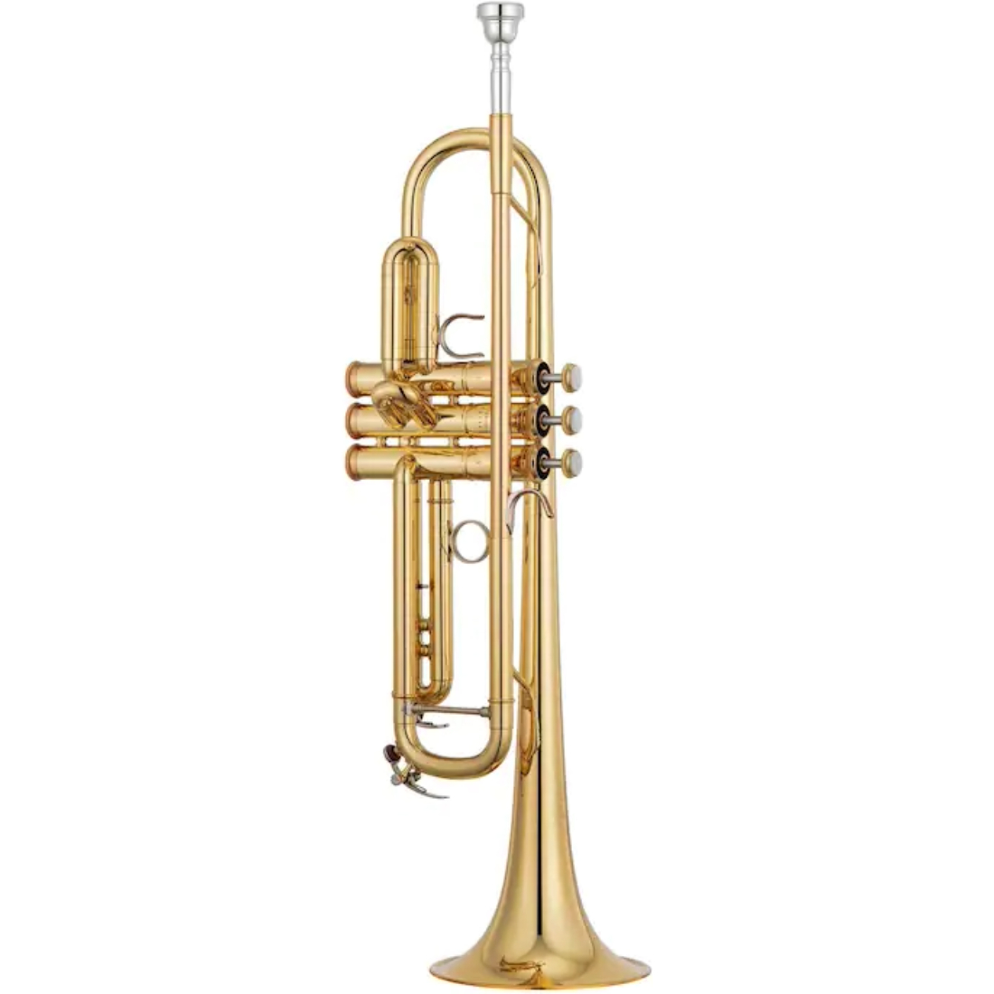 Brass Yamaha custom L A B flat trumpet
