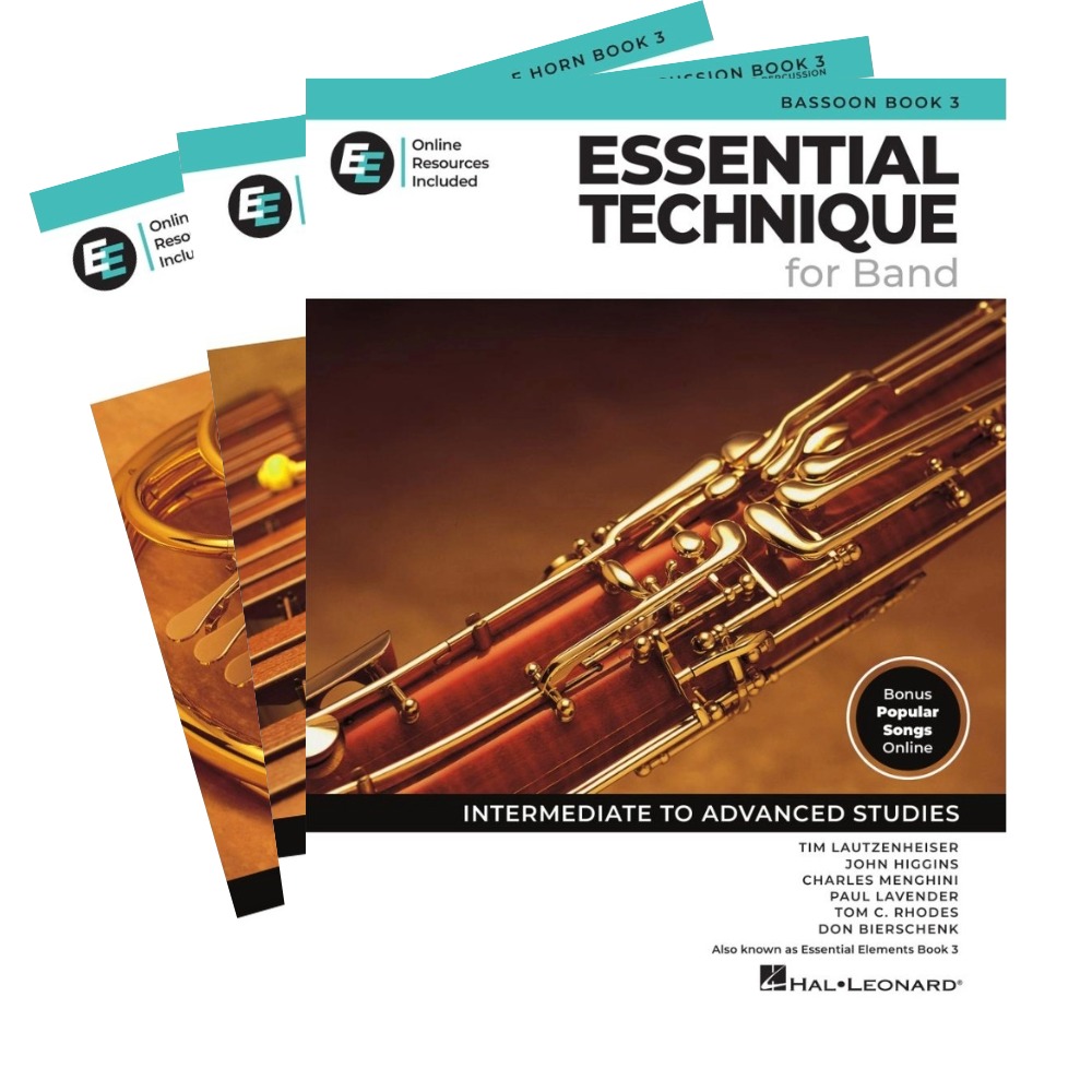 White method book titled Essential Technique for Band