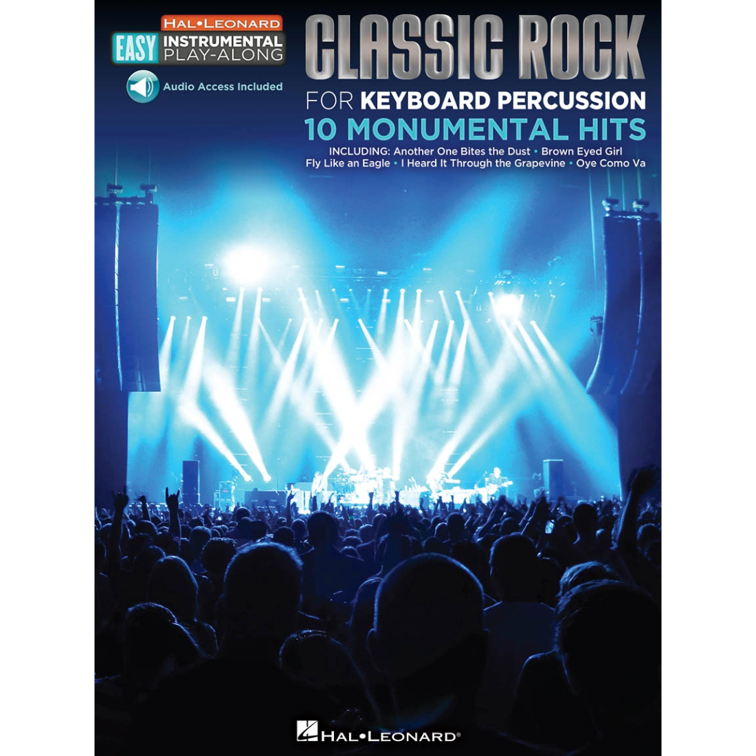 Blue concert scene on the cover, titled Classic Rock